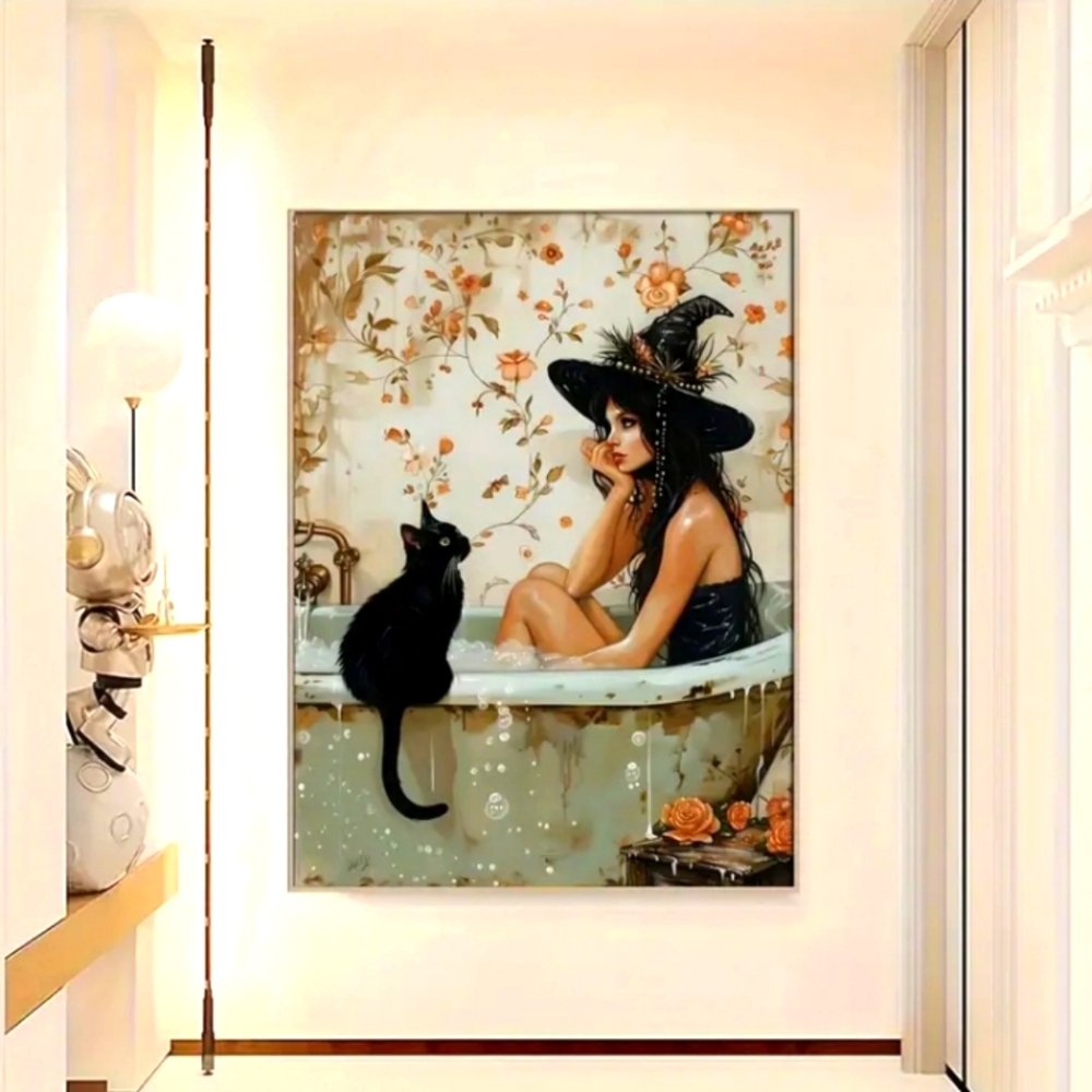 Witch bathroom decor